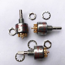 Aviation Switch  MA00L3NZGF   10P 5Gear 125VAC